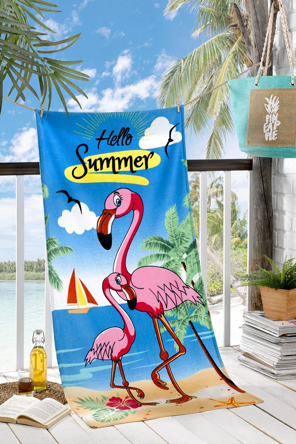 BQ980HS Hello Summer, Flamingo — genel görünüm